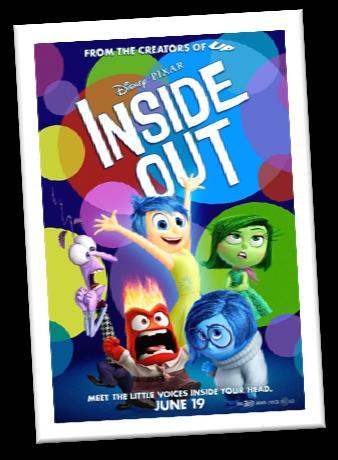 Inside Out Wednesday, November 4, 2015 at 1:30pm Friday, November 13, 2015 at 6:30pm Rated: PG