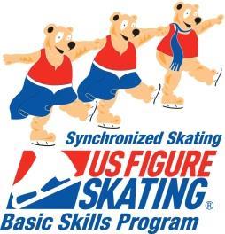 BEGINNER SYNCHRONIZED SKATING The beginner competition program is also part of the U.S. Figure Skating Basic Skills program.