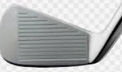 Iron: A golf club that has a flat metal head. Typically numbered from 3 to 9.