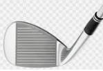 Wedge: An iron golf club with a high loft used for hitting short high shots. Wedge is often preceded by the loft (e.g. 56 ) or words like pitching, gap, lob, sand, etc.