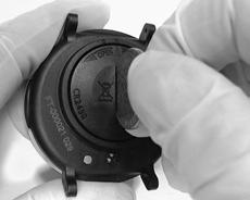 To ensure proper sealing, O-ring replacement is required each time the battery is replaced.