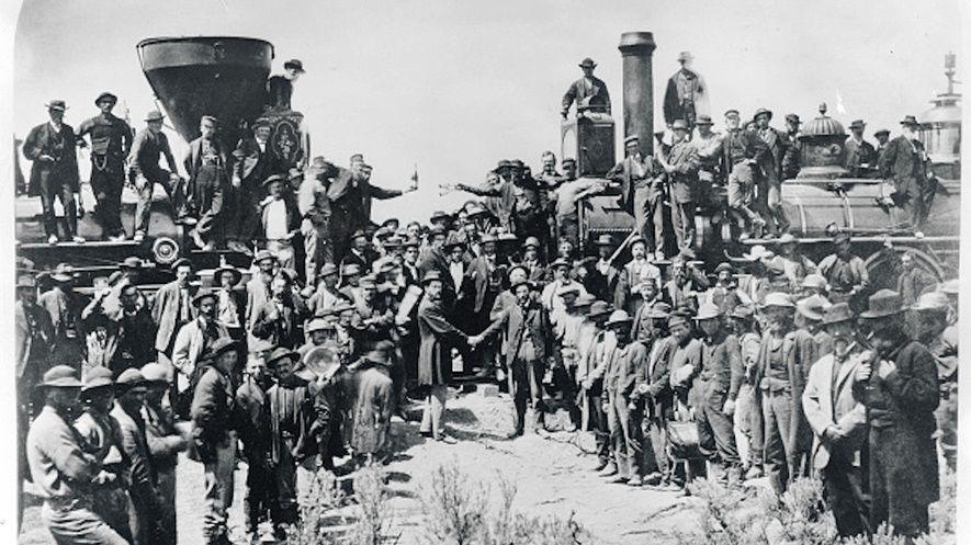 Railroads Connect East and West Colorado becomes a state in 1876, North and South Dakota, Washington and Montana in 1889, Wyoming and Idaho in 1890.