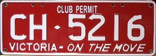 CLUB PERMITS HPLATES (A) Club Permit Vehicle Renewals. (B) New Club Permitted vehicle applications. (A & B) Be an active financial member. (A & B) Have Valid Proof of ownership of vehicle.