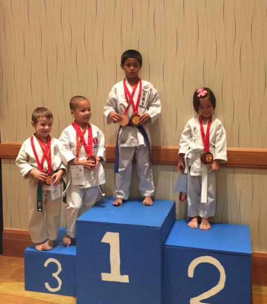 California State Championships Jim Eagan Cup Continued This last weekend members of Tibon s Goju Ryu Fighting Arts Karate Studio travelled to Anaheim, Ca this last weekend, and competed at the