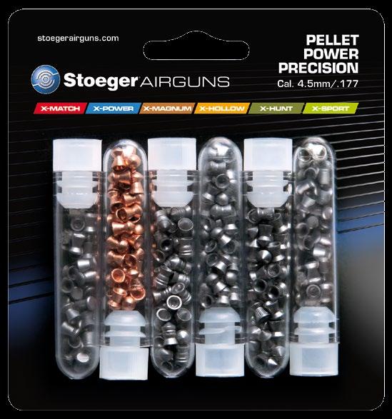 22 GREAT PENETRATION Medium-weight, very accurate pellet for hunting and precision shooting at medium ranges.