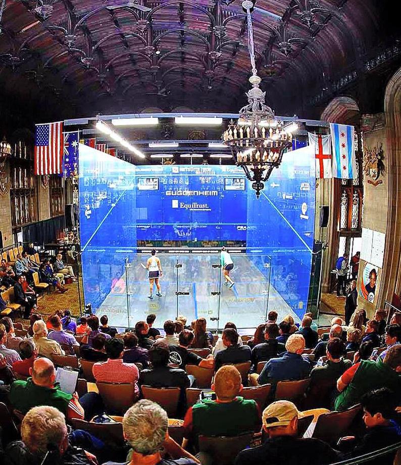 SQUASH S POPULARITY IS RISING Squash attracts audiences of wealthy, educated and influential people across the world.