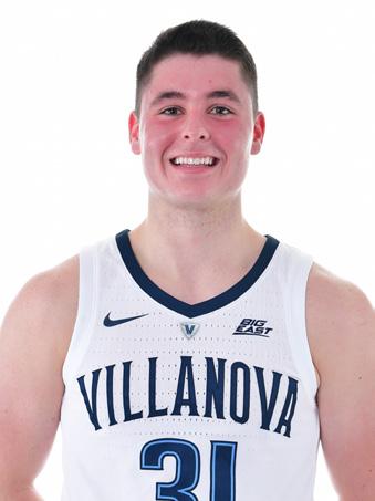 #31 KEVIN HOEHN G 6-1 180 So.-HS Morristown, N.J. (Morristown) VILLANOVA: Began the season as a practice player before being elevated to a roster spot prior to the Dec. 22 game vs.