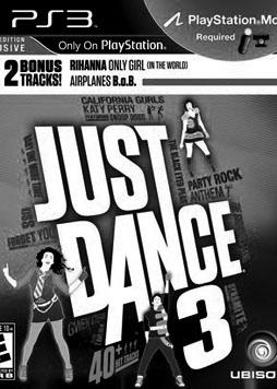 Just Dance 3 upgraded with newer songs