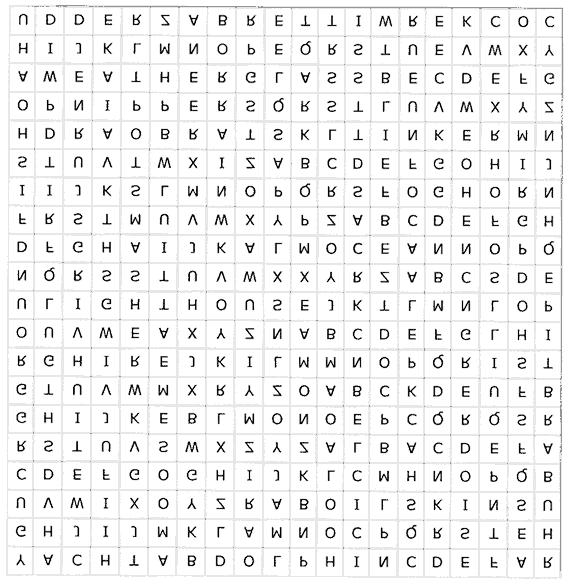"Rural ABC's" Word Search The words can be found forwards, backwards, sideways and upside down.