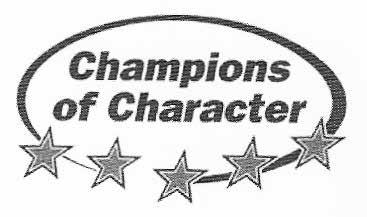 Rockford High School RAM PRIDE MISSION STATEMENT The Champions of Character initiative will create an environment in which every student-athlete, coach, official and spectator is committed to the