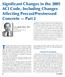 Significant Changes in the 2005 ACI Code, Including Changes Affecting Precast/Prestressed Concrete Part 2