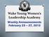 Wake Young Women s Leadership Academy. Weekly Announcements February 23 27, 2015
