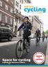 Space for Cycling. A guide for decision makers