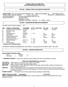 MATERIAL SAFETY DATA SHEET KELLOGGS PROFESSIONAL PRODUCTS, INC. SECTION 1 CHEMICAL PRODUCT AND COMPANY INFORMATION