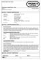 CRYSTAL CLEAR VOC - 5 GL Version 1. Print Date 04/21/2011 REVISION DATE: 03/30/2009