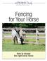 Fencing for Your Horse