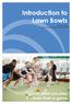 Introduction to Lawn Bowls