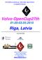 Volvo OpenCup27th Riga, Latvia