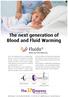 The next generation of Blood and Fluid Warming