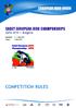CADET EUROPEAN JUDO CHAMPONSHIPS Sofia 2015 Bulgaria. Individual: 3-4 July 2015 Teams: 5 July 2015 COMPETITION RULES