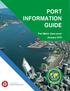 PORT INFORMATION GUIDE. Port Metro Vancouver January 2016