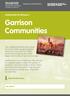 Garrison Communities. Activity Book for Schools 3