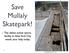 Save Mullaly Skatepark! The oldest action sports facility in New York City needs your help today.