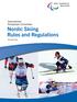 International Paralympic Committee Nordic Skiing Rules and Regulations