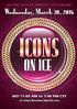 2016 ICONS ON ICE SALE