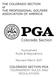 THE COLORADO SECTION of THE PROFESSIONAL GOLFERS ASSOCIATION OF AMERICA