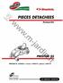 Parts Manual. Prestige / 1800 / 2800 Series Garden Tractors & Mower Decks RMO. 23HP Product. Mower Decks