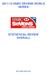 2011/12 HSBC SEVENS WORLD SERIES STATISTICAL REVIEW OVERALL IRB GAME ANALYSIS