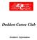 Duddon Canoe Club. Member s Information