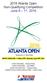2016 Atlanta Open Non-Qualifying Competition June 9 11, 2016
