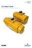 Safety Guide DOC.SG.EF.EN Rev. 0 March EL-O-Matic F-Series Rack and Pinion Pneumatic Actuators