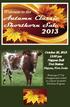 Autumn Classic Shorthorn Sale