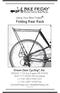Using Your Bike Friday : Folding Rear Rack