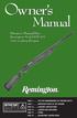 Owner s. Manual. Owner s Manual for: Remington Model SPR 453 Auto Loading Shotgun IMPORTANT!