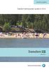 Country report. Swedish bathing water quality in Sweden. May Photo: Peter Kristensen