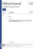 Official Journal of the European Union L 59. Legislation. Non-legislative acts. Volume March English edition. Contents REGULATIONS