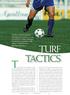 The purchase of a new artificial turf system TURF TACTICS