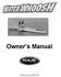 Owner s Manual. Water Sports Equipment