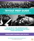 TRYOUT PREP GUIDE YOUR ULTIMATE FITNESS SOLUTION & WORKOUT PROGRAM