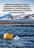 Addressing impacts of salmon farming on wild Atlantic salmon: Challenges to, and developments supporting, achievement of NASCO s international goals
