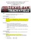 Gilliam Indoor Track Stadium at the McFerrin Athletic Center College Station, TX Friday-Saturday, January 6-7, 2017