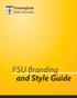 FSU Branding and Style Guide