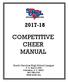 COMPETITIVE CHEER MANUAL