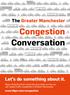 congestion Conversation Tell me about it The Greater Manchester Let s do something about it.
