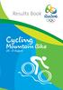 Results Book. Cycling. Mountain Bike August