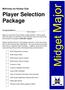 Player Selection Package